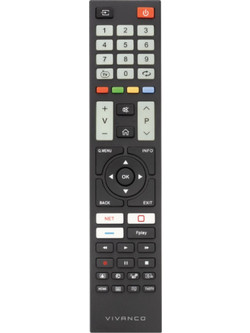 Vivanco Τηλεχειριστηριο For Telefunken Tv - (VVREMOTETELEFU)
