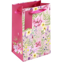 Τσάντα Δώρου Clairefontaine Pink Floral Mini 12.7x20.3x9cm