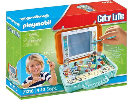 Playmobil City Life Βαλιτσάκι Σχολική Τάξη για 4-10 Ετών 71216