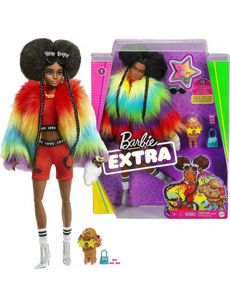 Mattel Barbie Extra Rainbow Coat