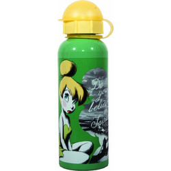 Gim Tinkerbell Butterfly Παιδικό Μπουκάλι Θερμός Αλουμινίου BPA Free Πολύχρωμο 520ml
