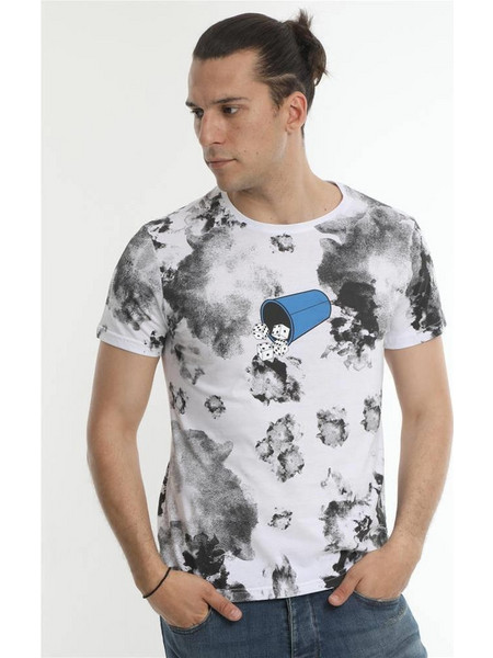 T-shirt dice Attitude