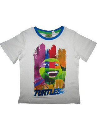 NICKELODEON NINJA TURTLES ΠΑΙΔΙΚΟ T-SHIRT 0540 - λευκό ΛΕΥΚΟ