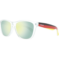 Polaroid Eyewear PLD8443 CWY Γυαλιά Ηλίου Τετράγωνα Κοκάλινα Λευκά με Μπλε Polarized Φακό