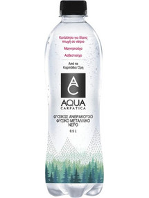 Φυσικό Ανθρακούχο Νερό 500ml - AQUA Carpatica - 500ml