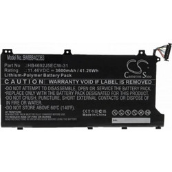 HB4692J5ECW-31 Huawei HSP (Compatible) for MateBook D15 2020 Series 11.46v 3600mAh HB4692J5ECW-31