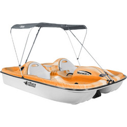 PELICAN MONACO DLX ANGLER ORANGE PEDAL BOAT