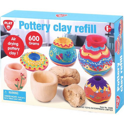 Πηλός Pottery Clay Refill 600gr Playgo 8509