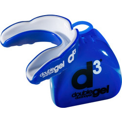 D3 Double Dual Layer Gel Mouthguard Μασελάκι Προστασίας Αθλητών (12+ Years Old) Μπλε