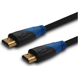 SAVIO Καλώδιο HDMI 1.4 HDMI Male to HDMI Male 1.5m Black / Blue