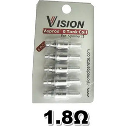 Vision Desire Tank 1.8Ω Coil