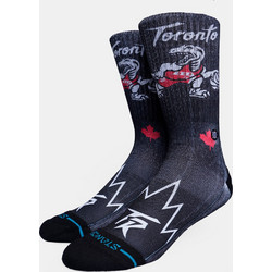 Stance Toronto Raptors Badged Ανδρικές Κάλτσες Μαύρες A556D25TOR-MUL