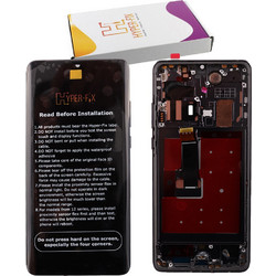 HUAWEI P30 PRO NEW EDITION ΟΘΟΝΗ OLED + TOUCH SCREEN + LENS + FRAME HF-02354NAC BLACK HYPER-FIX SERVICE PACK