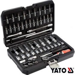 Yato YT-14501 Σετ καστάνια και καρυδάκια 1/4 56τεμ