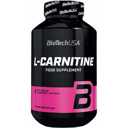 Biotech USA L-Carnitine Συμπλήρωμα Διατροφής με Καρνιτίνη 1000mg 60 Ταμπλέτες