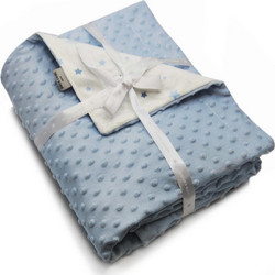 Pierre Cardin Toppy Κουβέρτα Κούνιας Fleece 110x140 Γαλάζια