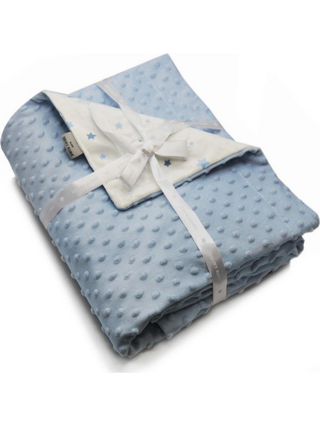 Pierre Cardin Toppy Κουβέρτα Κούνιας Fleece 110x140 Γαλάζια