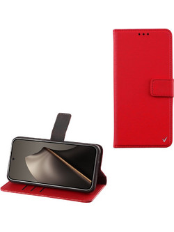 Volte-Tel Allure Book Cover Red (Xiaomi 15T 6.83in)