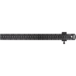 NEO TOOLS Χάρακας με Ρυθμιζόμενο stop 30cm inox (72-200)