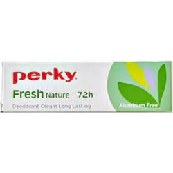 Perky Fresh Nature Φυσικό Αποσμητικό σε Κρέμα 72h Χωρίς Αλουμίνιο 30ml