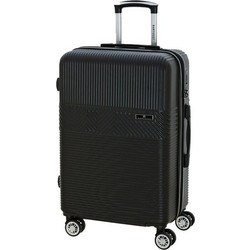 Bartuggi 724-516 Βαλίτσα Μεσαία 65x42x30cm με 4 Ρόδες Μαύρη