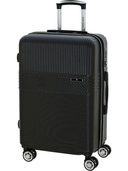 Bartuggi 724-516 Βαλίτσα Μεσαία 65x42x30cm με 4 Ρόδες Μαύρη
