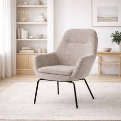 Spitishop Πολυθρόνα (81.5x76x94.5) Cloud Taupe Harbor