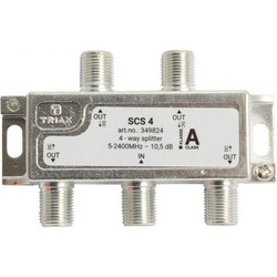 Triax IKU-349824 Splitter 4-way SCS-4 5-2400MHz