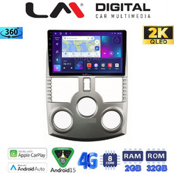 LM Digital ZB8520 Ηχοσύστημα Αυτοκινήτου με Οθόνη Αφής Bluetooth & GPS