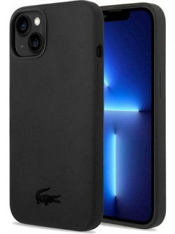 LACOSTE Iphone 14 Plus / 15 Plus 6.7 Black Hardcase With Silicone - (LCHCP14MSK)