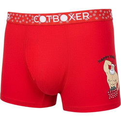 ΑΝΔΡΙΚΟ BOXER ΜΕ ΕΟΡΤΑΣΤΙΚΟ ΣΧΕΔΙΟ W25 COTBOXER BODY SANTA 1001Y.B CTBCHR-1 - ΚΟΚΚΙΝΟ