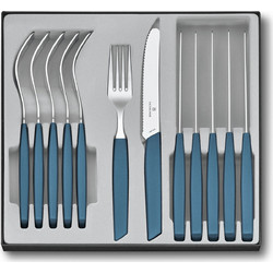 Σετ Μαχαιροπίρουνα Victorinox Swiss Modern - Blue - 12 τεμάχια 6.9096.11W2.12