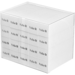 Pollie Buffer Νυχιών 120grit Λευκό 06032 (20 τεμάχια)