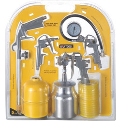 UYUSTOOLS ΣΕΤ 5ΤΜΧ ΑΕΡΟΓΡΑΦΟΣ ΚΑΙ ΠΙΣΤΟΛΙ ΑΕΡΟΣ 600ml SPA05U