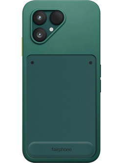 Fairphone Original Fairphone 6 Semi-rigid Silicone Protection Case Reinforced Edges Vert Foret F6CASE-1GR-WW1