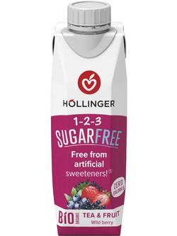 ICE TEA ΑΓΡΙΑ ΜΟΥΡΑ ΧΩΡΙΣ ΖΑΧΑΡΗ VEGAN 300ML HOLLINGER BIO