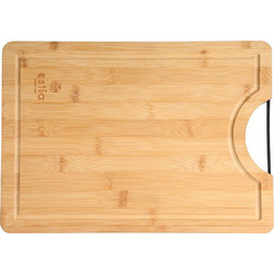 Estia Ξυλο Κοπης Bamboo 35X25 Cm Με Μεταλλικη Λαβη 01-18429
