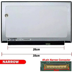 Οθόνη 15,6'' slim 40pin TOUCH (1920x1080) no brackets narrow