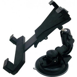 Techly Βάση Κινητού και Tablet Αυτοκινήτου Car windscreen mount holder for Tablet με Ρυθμιζόμενα Άγκιστρα