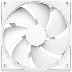 NZXT F120P Case Fan 120mm με Σύνδεση 4-Pin PWM White