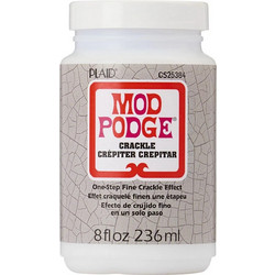 Mod Podge o Crackle 236ml - Κόλλα & Γυαλιστερό Βερνίκι για Κατασκευές