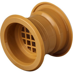 EL02-116 DOOR SLAVE D35-40MM, 6PCS BRIGHT BEIGE - 500195/BB