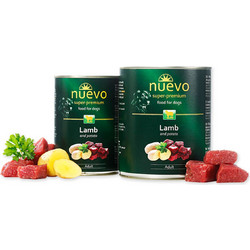 Nuevo Super Premium Senior Grain Free with Lamb & Potato 800gr