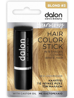 Dalon Color Hair Stick 3 Ξανθό Κραγιόν Μαλλιών 4.5gr