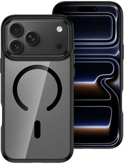 Roar Mag Bumper - Θήκη με Υποστήριξη MagSafe για Apple iPhone 17 Pro Max / iPhone 18 Pro Max σε Μαύρο Χρώμα