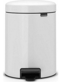 Brabantia Pedal Bin Newicon 5,0 L white