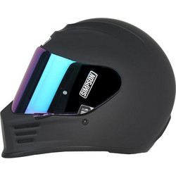 Simpson Speed Black Matt Κράνος Μηχανής Full Face