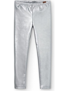 BOBOLI Leggings fake fur stretch for girl - 490351 - - SILVER