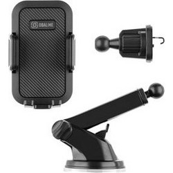 OBAL:ME TrioMount Car Holder Black