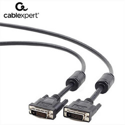 CCablexpert DVI Video Cable Dual Link 1.8m Black -CC-DVI2-BK-6